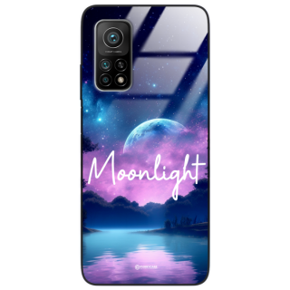 Etui Black Case Glass do XIAOMI Mi 10T 10T PRO Kosmiczne Modern ST_IMK100 Moonlight