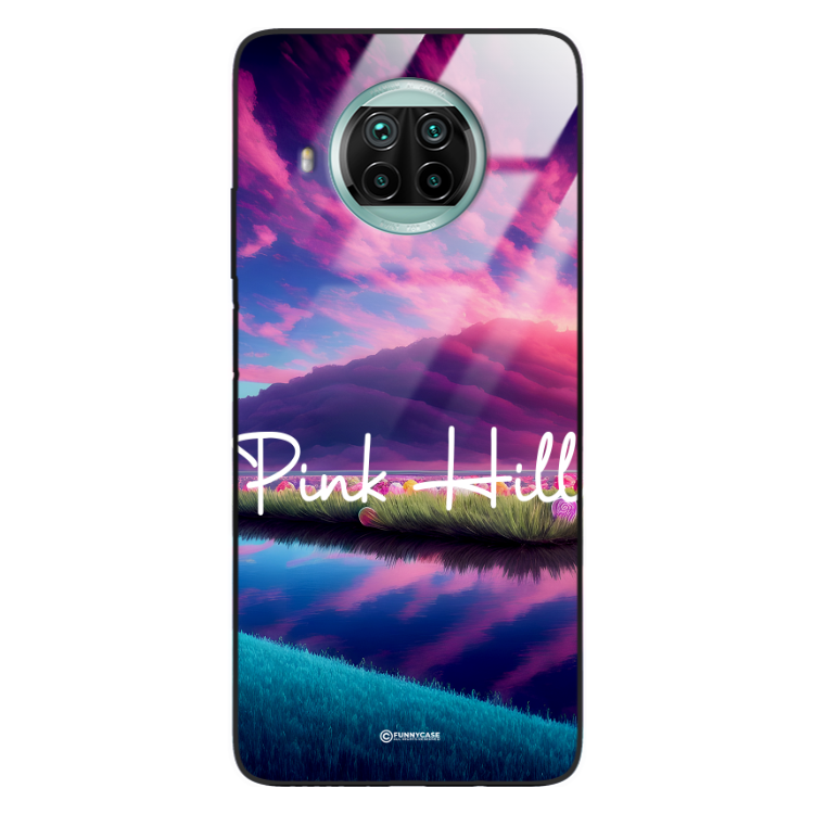 Etui Black Case Glass do XIAOMI Mi 10T LITE Kosmiczne Modern ST_IMK101 Pink Hill