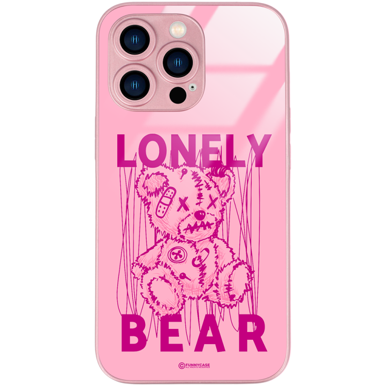 Etui Pink Case Glass do APPLE IPHONE 13 PRO Street Psycho Bears ST_PSY208