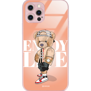 Etui Pink Case Glass do APPLE IPHONE 12 PRO Street Psycho Bears ST_PSY206