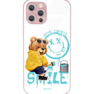 Etui Pink Case Glass do APPLE IPHONE 12 PRO MAX Street Psycho Bears ST_PSY207