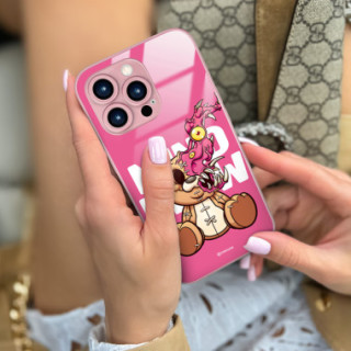 Etui Pink Case Glass do APPLE IPHONE 14 PRO Street Psycho Bears ST_PSY204