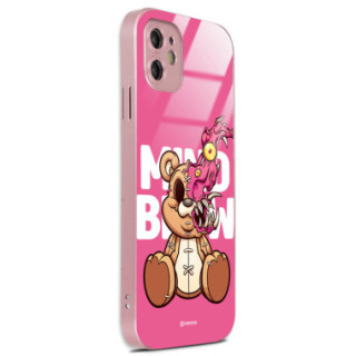 Etui Pink Case Glass do APPLE IPHONE 11 PRO Street Psycho Bears ST_PSY204