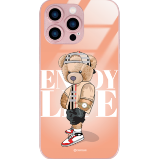 Etui Pink Case Glass do APPLE IPHONE 14 PRO MAX Street Psycho Bears ST_PSY206
