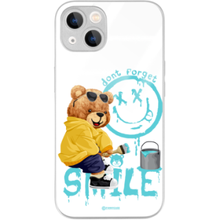 Etui Silver Case Glass do APPLE IPHONE 13 Street Psycho Bears ST_PSY207