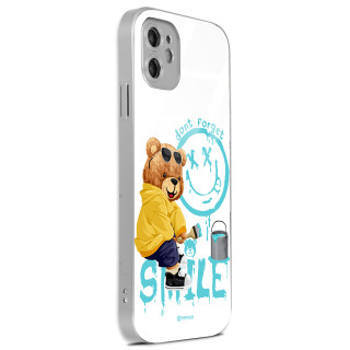 Etui Silver Case Glass do APPLE IPHONE 12 PRO MAX Street Psycho Bears ST_PSY207