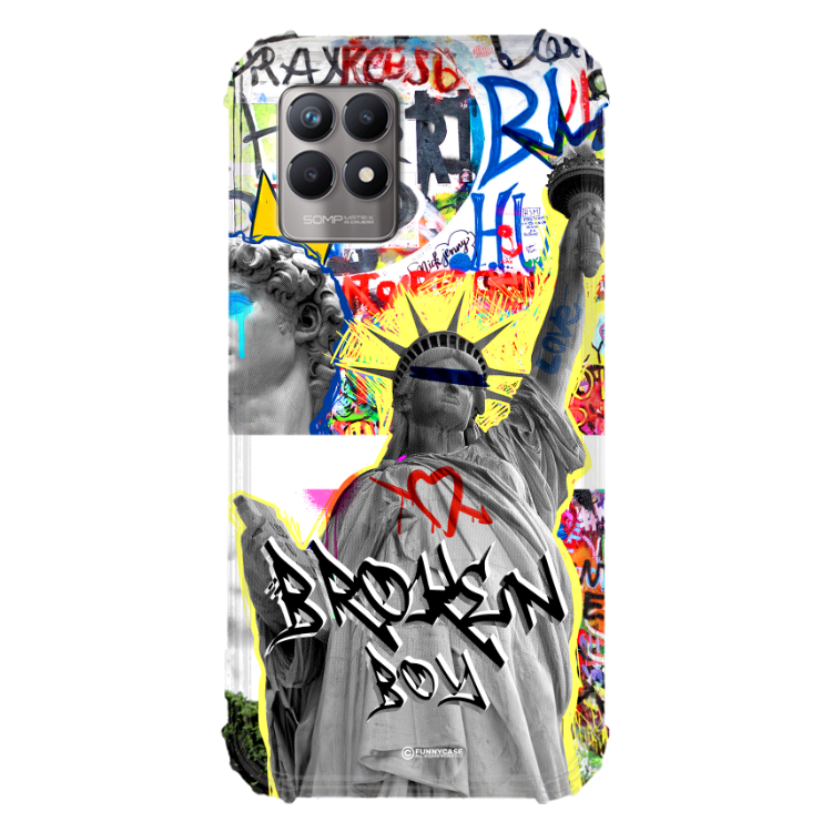 Etui Antishock Ochronne do Modelu REALME 8i Street Beats ST_SAB201