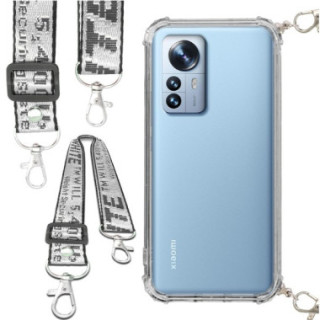 Etui Antishock ze Smyczą Białą XIAOMI 12 PRO Ochronne z...