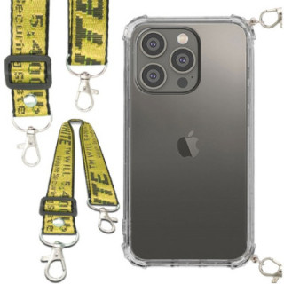 Etui Antishock ze Smyczą Żółtą APPLE IPHONE 14 PRO...