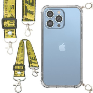 Etui Antishock ze Smyczą Żółtą APPLE IPHONE 14 PRO MAX...