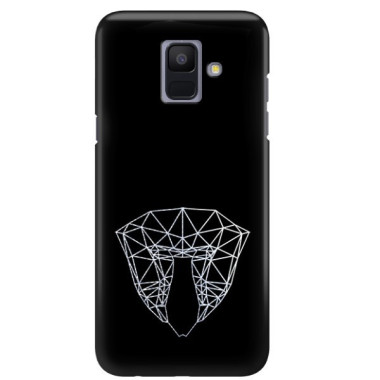 NEON SILVER ETUI NA TELEFON SAMSUNG GALAXY A6 2018 A600 MIENIĄCE SIĘ ZLZ104