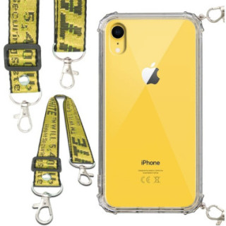 Etui Antishock ze Smyczą Żółtą APPLE iPhone XR Ochronne z...