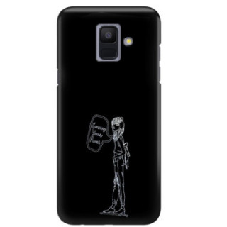 NEON SILVER ETUI NA TELEFON SAMSUNG GALAXY A6 2018 A600 MIENIĄCE SIĘ ZLZ110