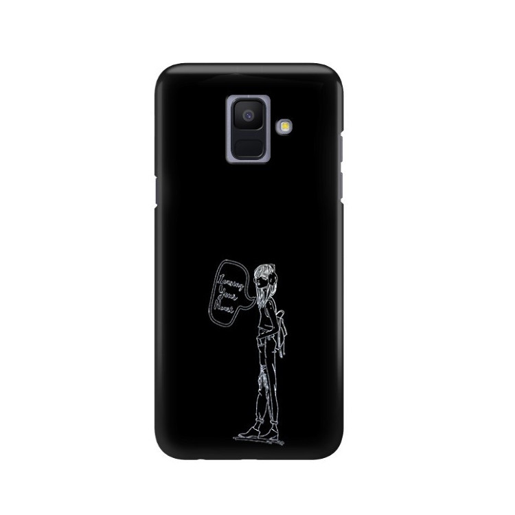 NEON SILVER ETUI NA TELEFON SAMSUNG GALAXY A6 2018 A600 MIENIĄCE SIĘ ZLZ110