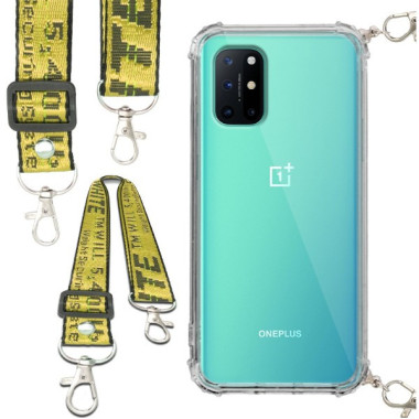 Antishock Etui do ONEPLUS 8T Ochronne Smycz Żółta