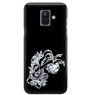 NEON SILVER ETUI NA TELEFON SAMSUNG GALAXY A6 2018 A600 MIENIĄCE SIĘ ZLZ126