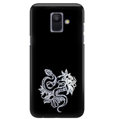 NEON SILVER ETUI NA TELEFON SAMSUNG GALAXY A6 2018 A600 MIENIĄCE SIĘ ZLZ129