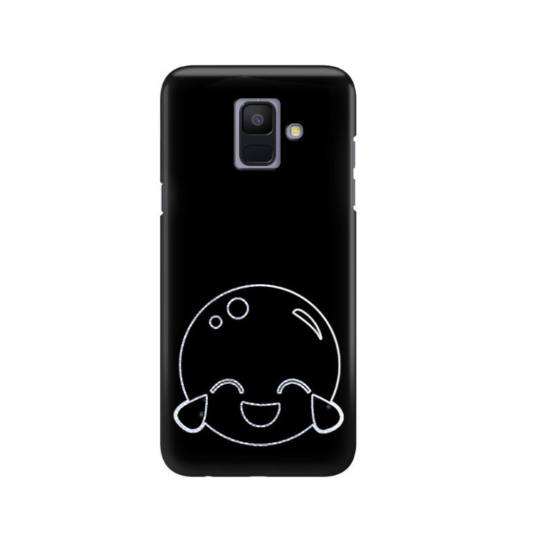 NEON SILVER ETUI NA TELEFON SAMSUNG GALAXY A6 2018 A600 MIENIĄCE SIĘ ZLZ145