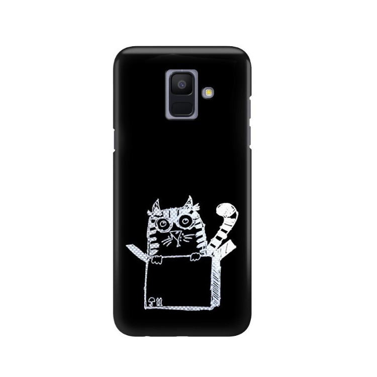 NEON SILVER ETUI NA TELEFON SAMSUNG GALAXY A6 2018 A600 MIENIĄCE SIĘ ZLZ148