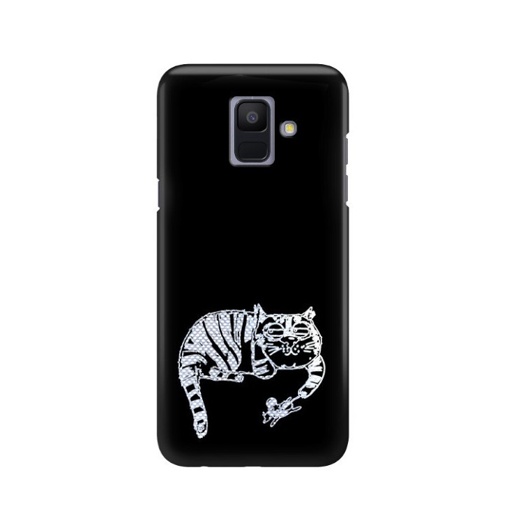 NEON SILVER ETUI NA TELEFON SAMSUNG GALAXY A6 2018 A600 MIENIĄCE SIĘ ZLZ149