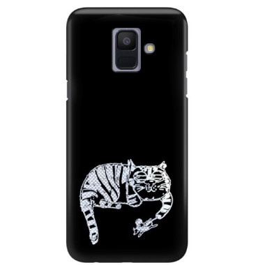 NEON SILVER ETUI NA TELEFON SAMSUNG GALAXY A6 2018 A600 MIENIĄCE SIĘ ZLZ149