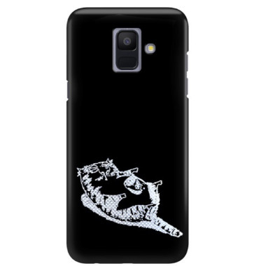 NEON SILVER ETUI NA TELEFON SAMSUNG GALAXY A6 2018 A600 MIENIĄCE SIĘ ZLZ150