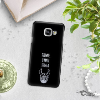 NEON SILVER ETUI NA TELEFON SAMSUNG GALAXY A3 2016 A310 CZARN NEON ZLZ102