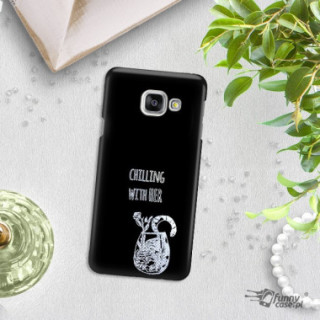 NEON SILVER ETUI NA TELEFON SAMSUNG GALAXY A3 2016 A310 CZARN NEON ZLZ106