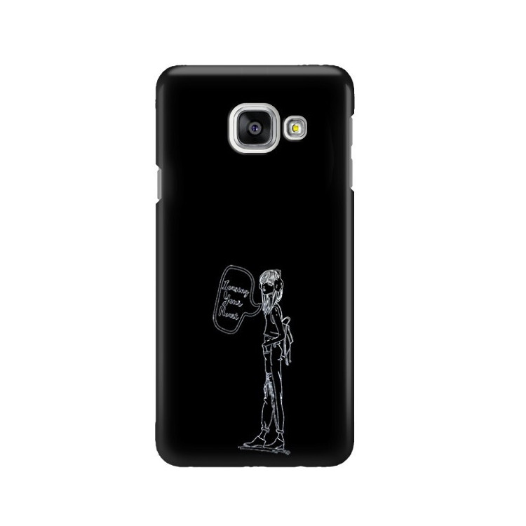 NEON SILVER ETUI NA TELEFON SAMSUNG GALAXY A3 2016 A310 CZARN NEON ZLZ110
