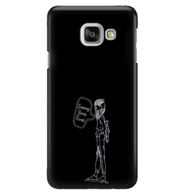 NEON SILVER ETUI NA TELEFON SAMSUNG GALAXY A3 2016 A310 CZARN NEON ZLZ110