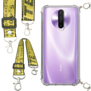 Antishock Etui do XIAOMI REDMI K30 Ochronne Smycz Żółta