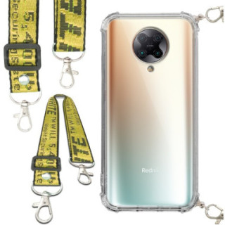 Etui Antishock ze Smyczą Żółtą XIAOMI REDMI K30 PRO...