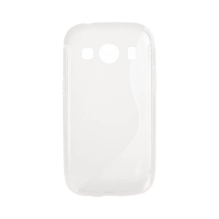 ETUI S-LINE ETUI NA TELEFON SAMSUNG GALAXY ACE 4 LTE G357 TRANSPARENTNY