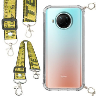 Etui Antishock ze Smyczą Żółtą XIAOMI REDMI NOTE 9 5G...