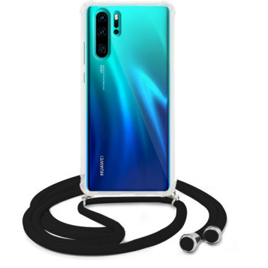 Crossbody Etui do HUAWEI P30 PRO Ochronne Czarny Sznurek