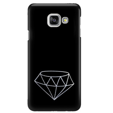 NEON SILVER ETUI NA TELEFON SAMSUNG GALAXY A3 2016 A310 CZARN NEON ZLZ144