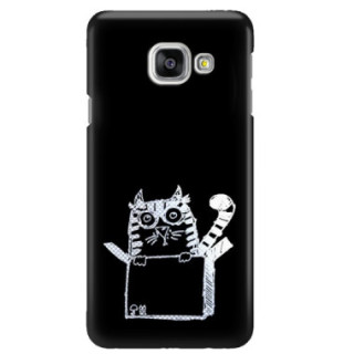 NEON SILVER ETUI NA TELEFON SAMSUNG GALAXY A3 2016 A310 CZARN NEON ZLZ148
