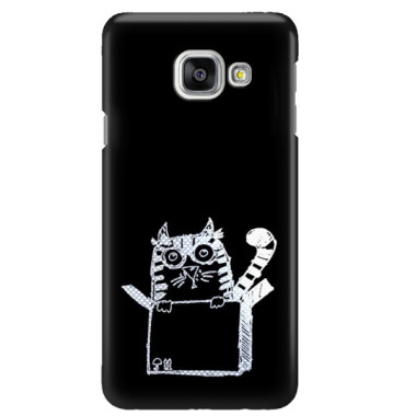 NEON SILVER ETUI NA TELEFON SAMSUNG GALAXY A3 2016 A310 CZARN NEON ZLZ148