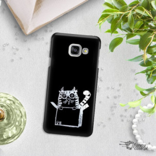 NEON SILVER ETUI NA TELEFON SAMSUNG GALAXY A3 2016 A310 CZARN NEON ZLZ148