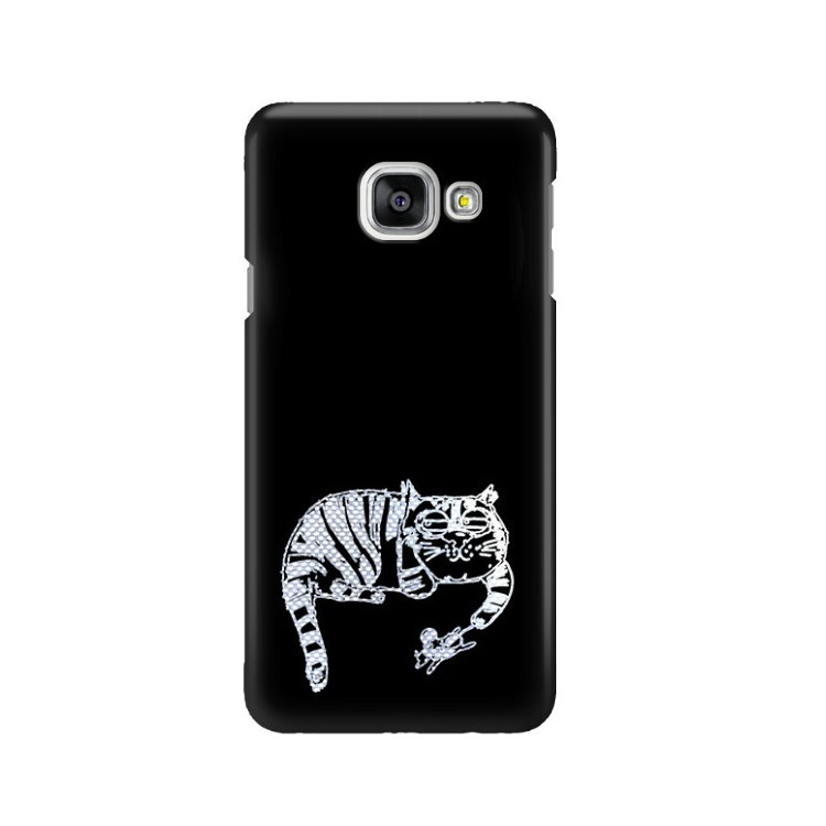 NEON SILVER ETUI NA TELEFON SAMSUNG GALAXY A3 2016 A310 CZARN NEON ZLZ149