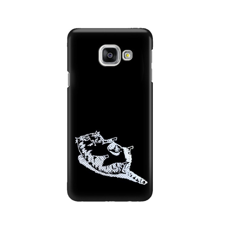 NEON SILVER ETUI NA TELEFON SAMSUNG GALAXY A3 2016 A310 CZARN NEON ZLZ150