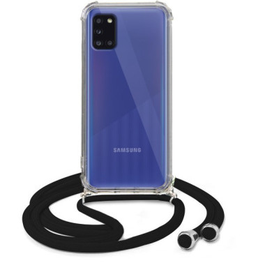 Crossbody Etui do SAMSUNG GALAXY A31 Ochronne Czarny Sznurek