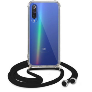 Crossbody Etui do XIAOMI MI 9SE Ochronne Czarny Sznurek