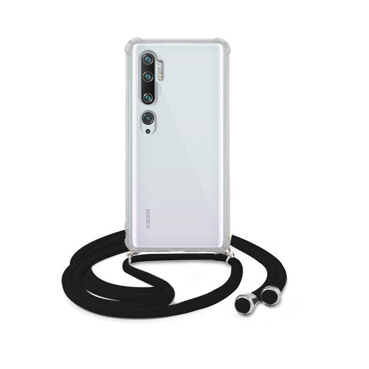 Crossbody Etui do XIAOMI Mi NOTE 10 / 10 PRO Ochronne Czarny Sznurek