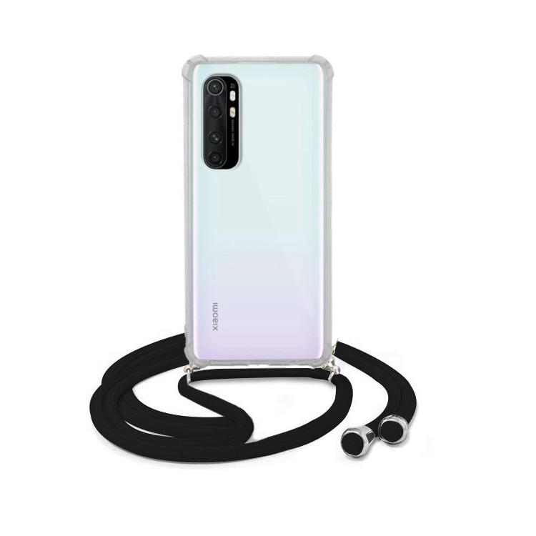 Crossbody Etui do XIAOMI MI NOTE 10 LITE Ochronne Czarny Sznurek