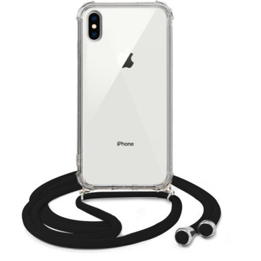 Crossbody Etui do APPLE IPHONE X / XS Ochronne Czarny Sznurek