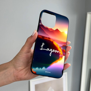 Etui Black Case Glass do OPPO RENO 10 PRO PLUS Kosmiczne Modern ST_IMK102 Lagoon