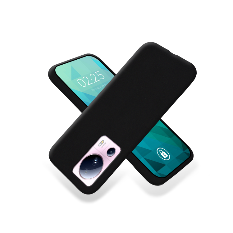 ETUI SMOOTH NA TELEFON XIAOMI 13 LITE CZARNY