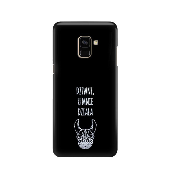 NEON SILVER ETUI NA TELEFON SAMSUNG GALAXY A7 2018 A8 PLUS A750 MIENIĄCE SIĘ ZLZ102