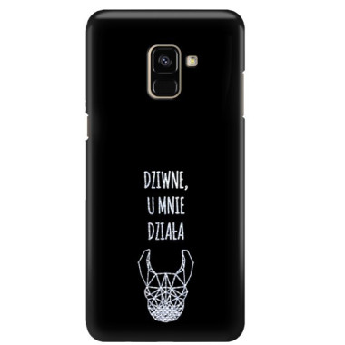 NEON SILVER ETUI NA TELEFON SAMSUNG GALAXY A7 2018 A8 PLUS A750 MIENIĄCE SIĘ ZLZ102